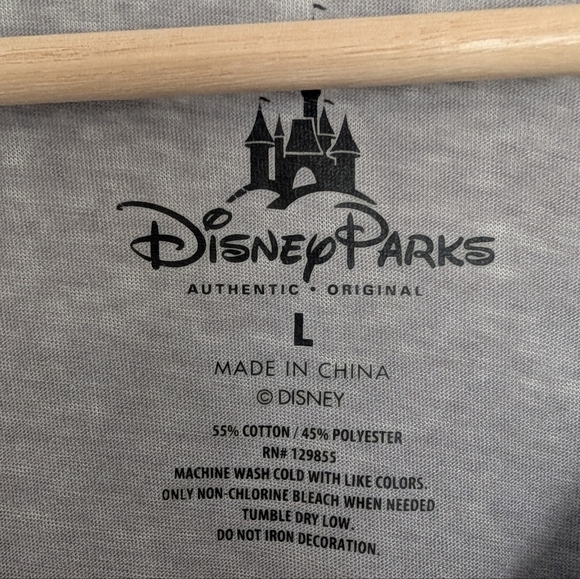 Mickey Mouse Raglan Baseball TShirt Ladies Size Large Disney World Lightweight - Picture 3 of 7